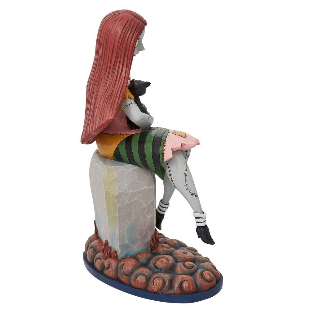 Figurine Sally sur une Pierre Tombale – Disney Traditions