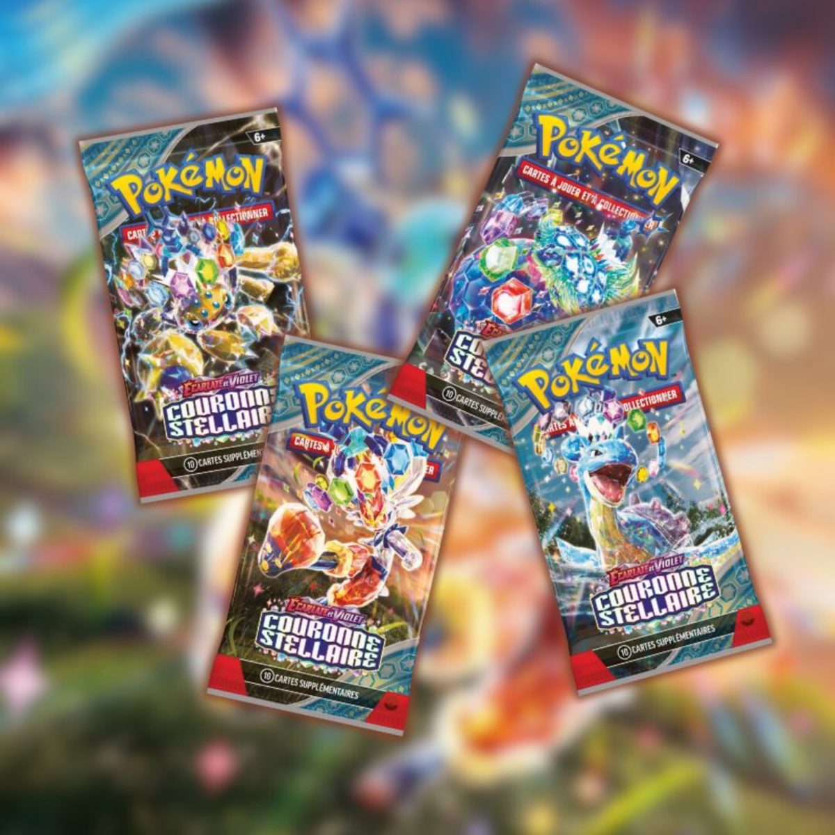 Booster Pokémon écarlate et violet couronnes stelaire