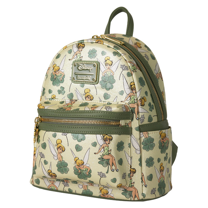 Mini Sac à Dos Disney Tinker Bell 4-Leaf Clover – Édition Exclusive par Loungefly