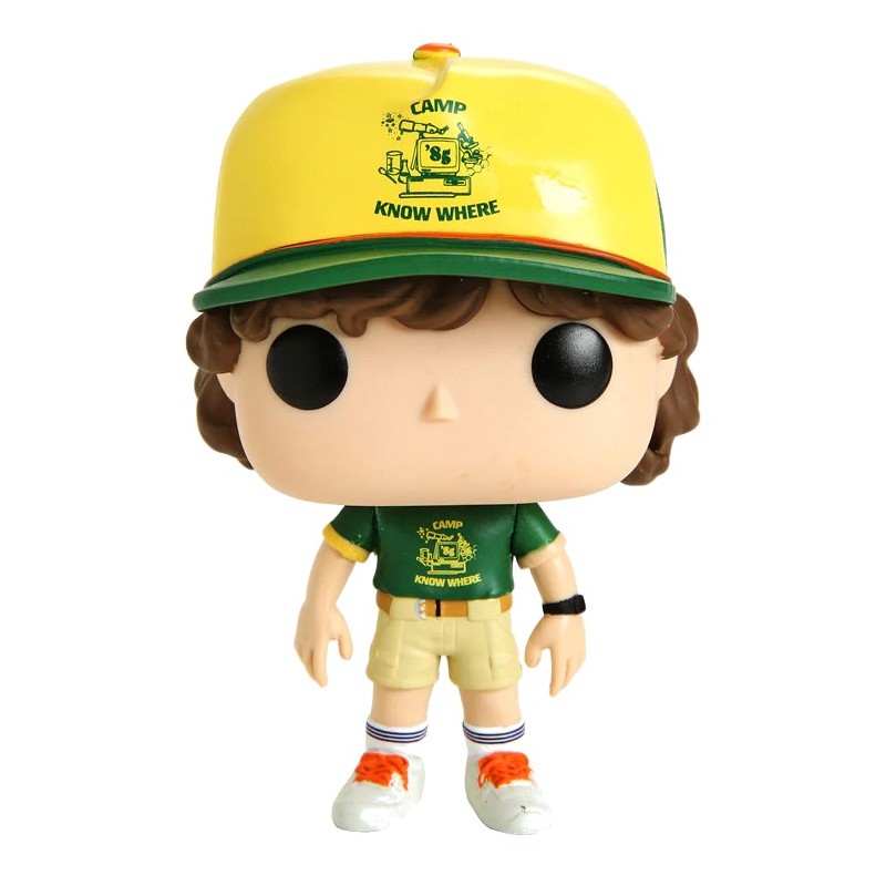 Stranger Things - Figurine POP! Dustin (At Camp) 9 cm
