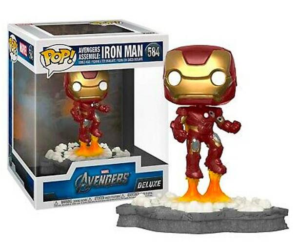 Figurine Funko POP! Deluxe – Avengers Assemble : Iron Man (N° 584)