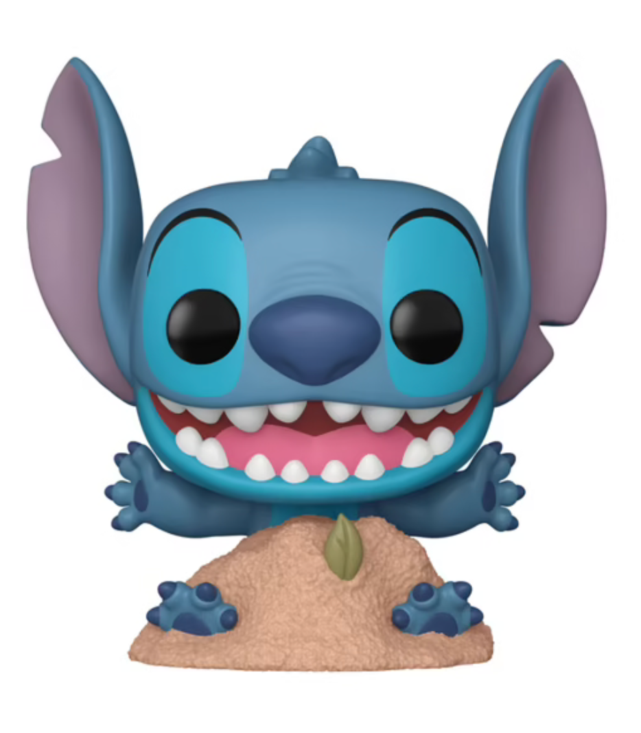 Figurine Funko POP! – Stitch dans le sable – Lilo & Stitch – 9 cm