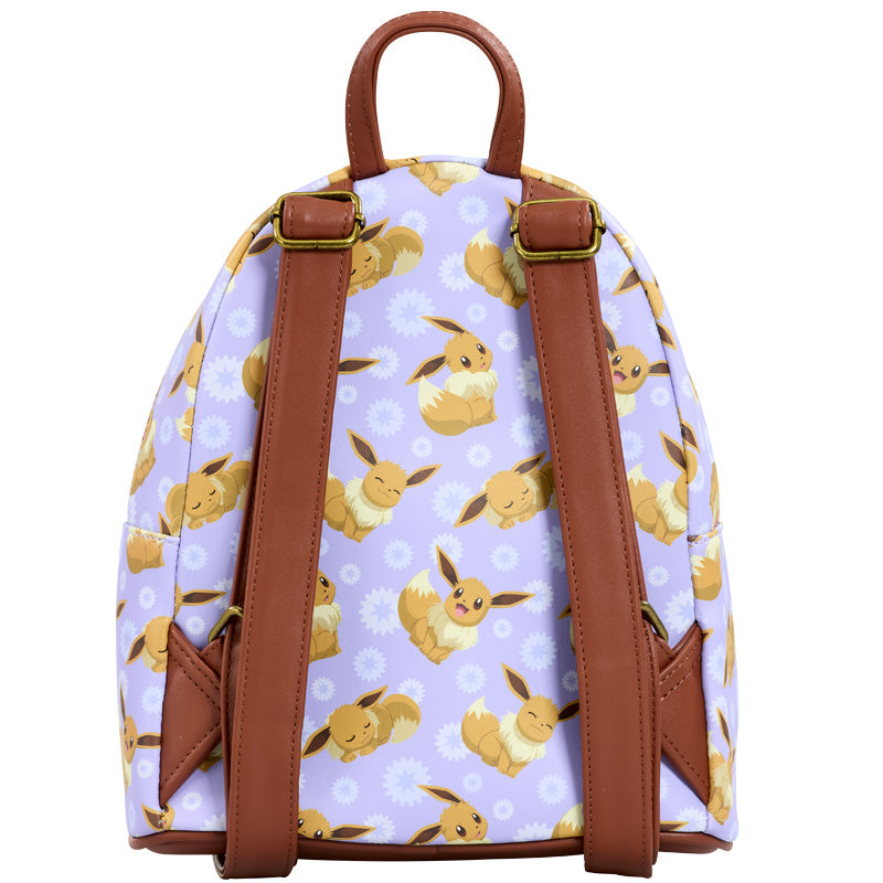 Mini Sac à Dos Pokémon Évoli (Eevee) Full Print – Édition Exclusive par Loungefly