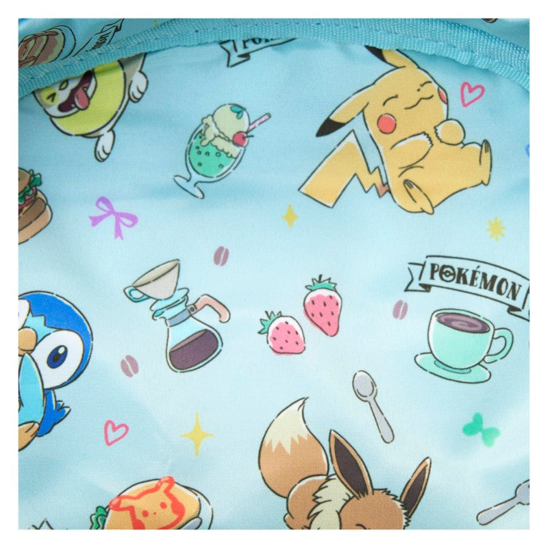 Mini Sac à Dos Pokémon Café Triple Poche – Édition Exclusive par Loungefly
