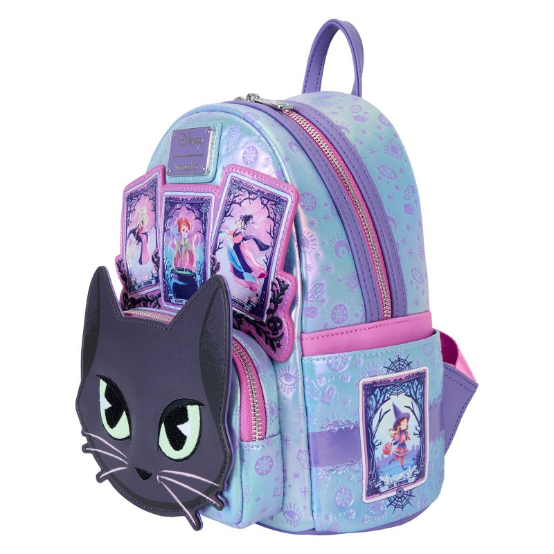 Mini Sac à Dos Disney Hocus Pocus Tarot Binx – Édition Exclusive par Loungefly