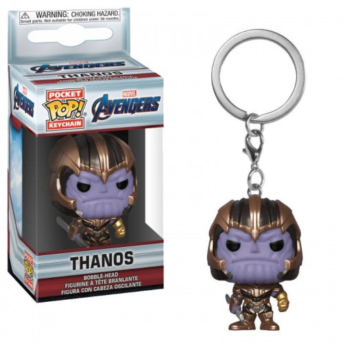 Porte-clés Pocket POP! Avengers Endgame - Thanos (4 cm)