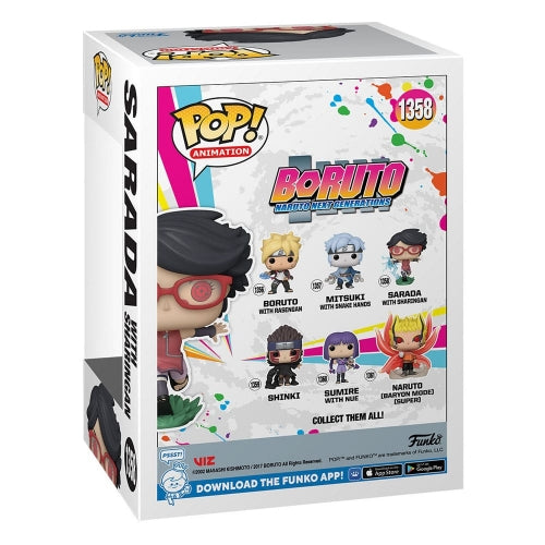 Boruto Naruto Next Generations - Figurine POP! Sarada w/Sharingan 9 cm