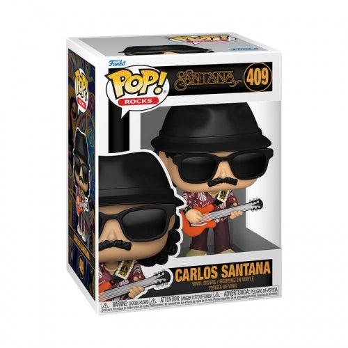 Figurine Funko POP! – Carlos Santana – POP! Rocks – 9 cm