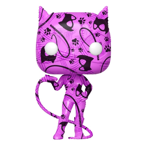 DC Comics - Figurine POP! Artist Series Catwoman - 9 cm