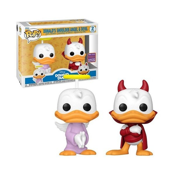 FUNKO POP!- Disney Donald's Shoulder Angel and Devil