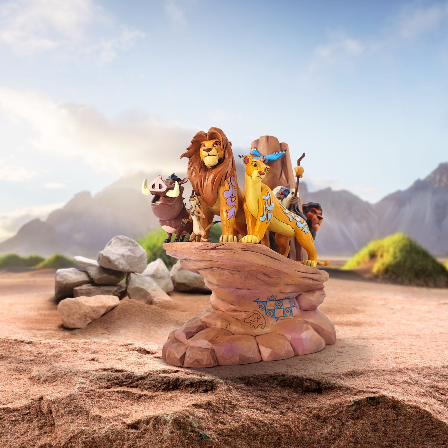 Figurine Le Roi Lion "Carved in Stone" – Disney Traditions