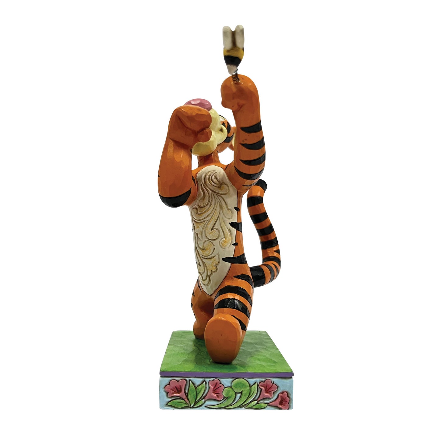 Figurine Tigrou affronte une abeille - Disney Traditions