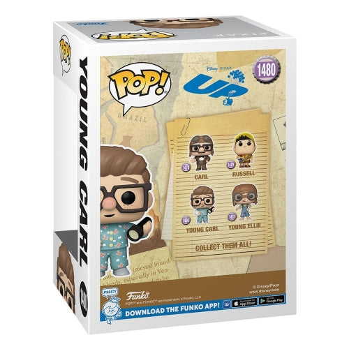 Là-Haut 2 – Figurine POP! Young Carl – 9 cm