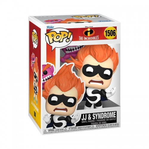 Les Indestructibles – Figurine POP! Jack-Jack & Syndrome – 20th Anniversary – 9 cm