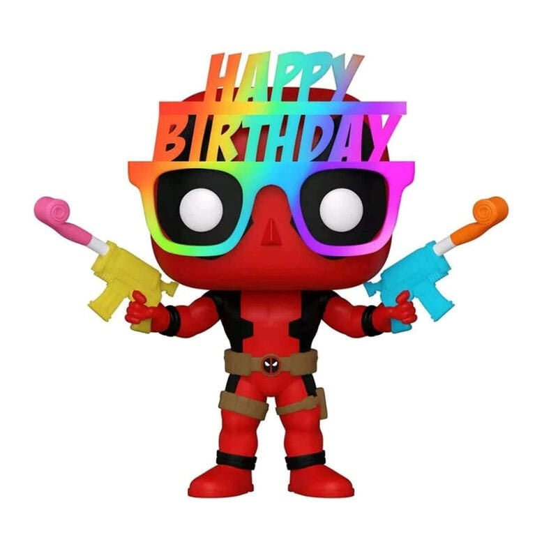 Deadpool POP! Marvel Vinyl figurine 30th Birthday Glasses Deadpool 9 cm