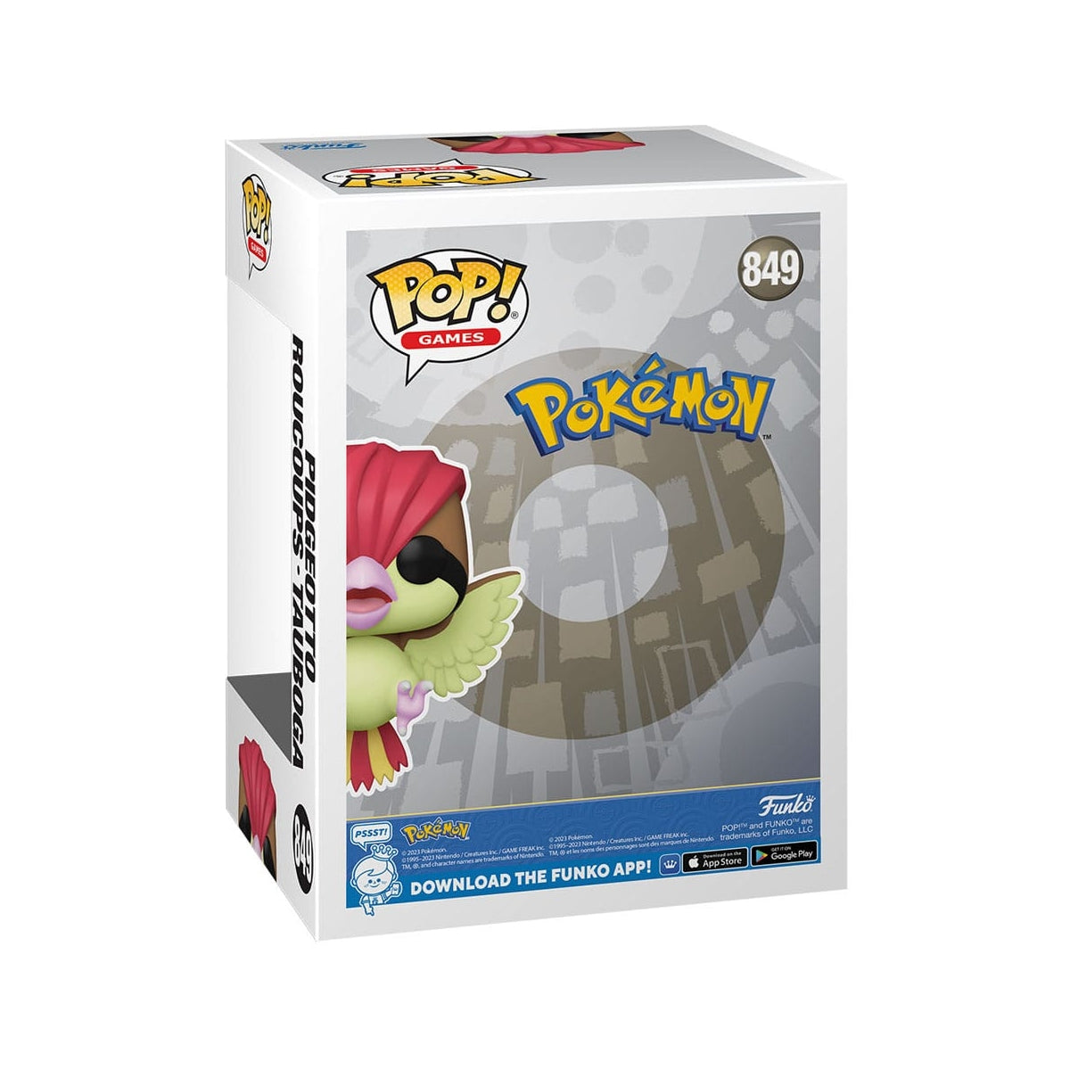 Pokémon - Figurine POP! Roucoups 9 cm