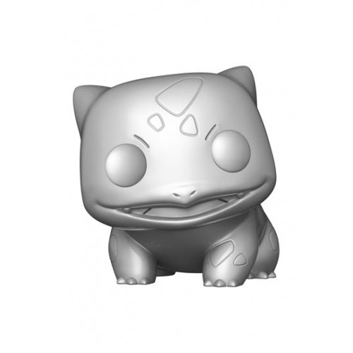 Pokémon - Figurine POP! Super Sized Jumbo Bulbizarre Pokemon Silver 25th Anniversary Special Edition 25 cm
