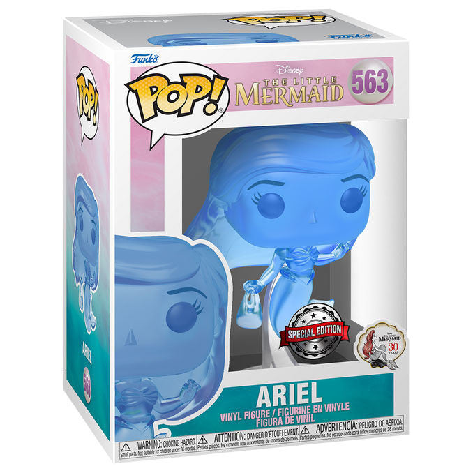 Figurine Pop - Disney La Petite Sirène - Ariel Avec Son Sac - Edition Special