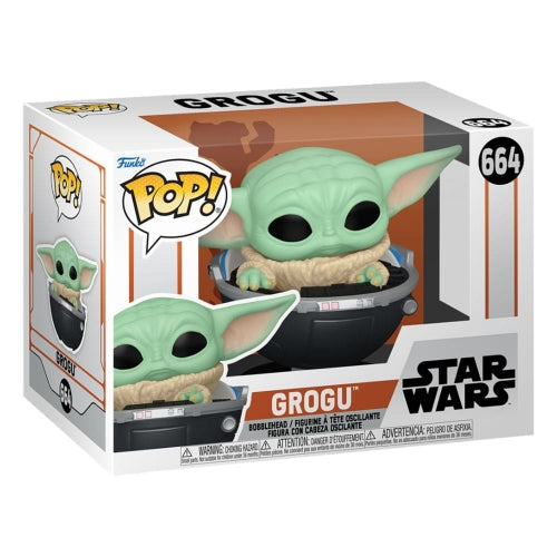 Star Wars : The Mandalorian – Figurine POP! Grogu – 9 cm