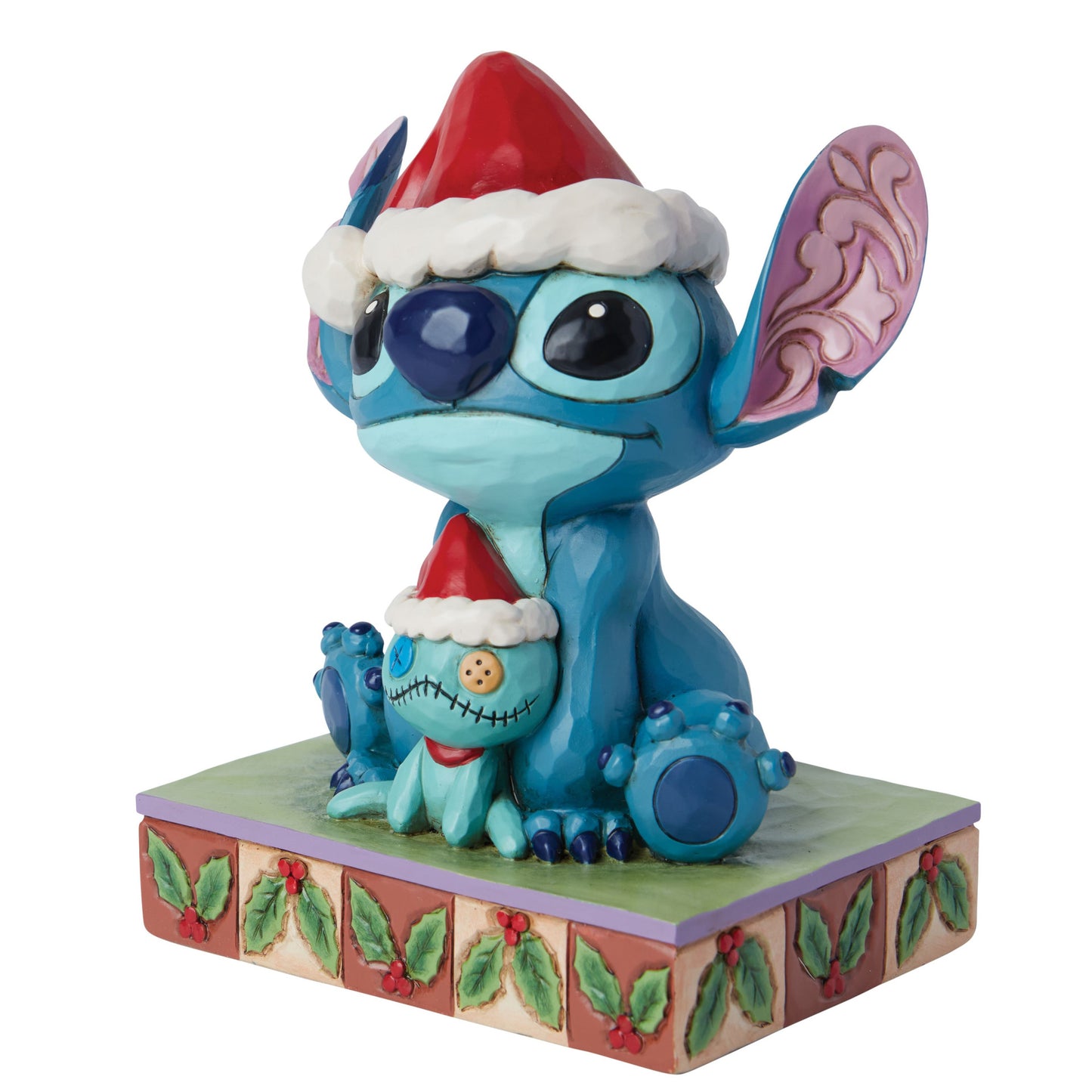 Figurine Père Noël Stitch et Scrump – Disney Traditions