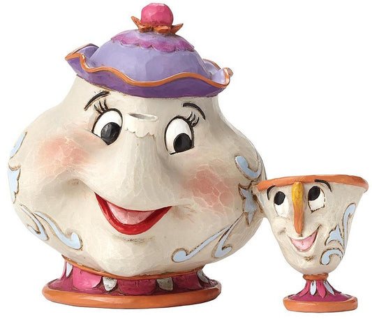 Figurine Madame Samovar Et Zip Disney Traditions