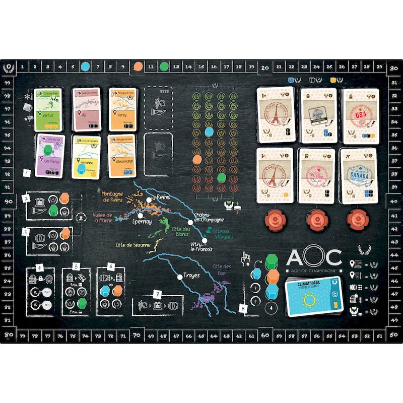 Age of Champagne – Jeu de Stratégie sur la Fabrication du Champagne