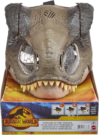 Masque interactif – Chomp ‘N Roar T-Rex – Jurassic World Dominion – Mattel