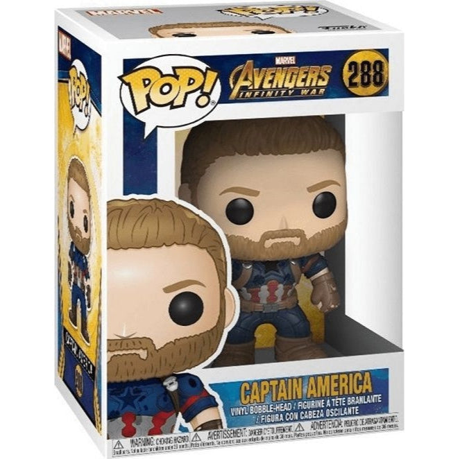 Figurine POP! Marvel - Captain America (Avengers: Infinity War) 9 cm