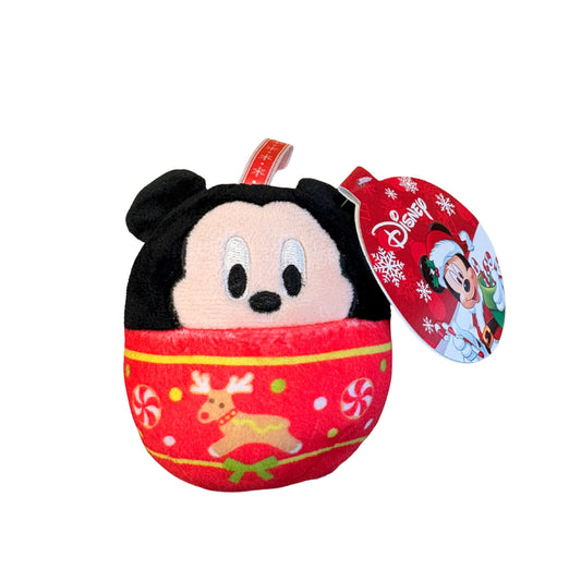 Peluche boules de Noël Mickey Disney