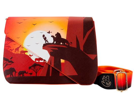 Sac bandoulière Loungefly – Le Roi Lion – 30ᵉ Anniversaire « Pride Rock Silhouette »