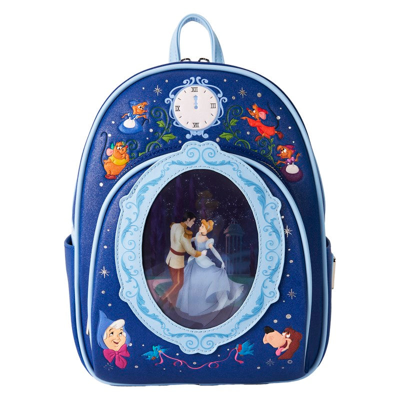 Mini Sac à Dos Disney Cinderella 75th Anniv Lenticulaire – Édition Limitée par Loungefly