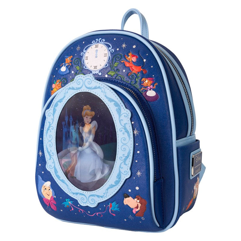 Mini Sac à Dos Disney Cinderella 75th Anniv Lenticulaire – Édition Limitée par Loungefly