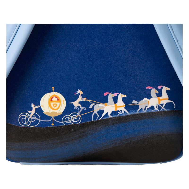 Mini Sac à Dos Disney Cinderella 75th Anniv Lenticulaire – Édition Limitée par Loungefly