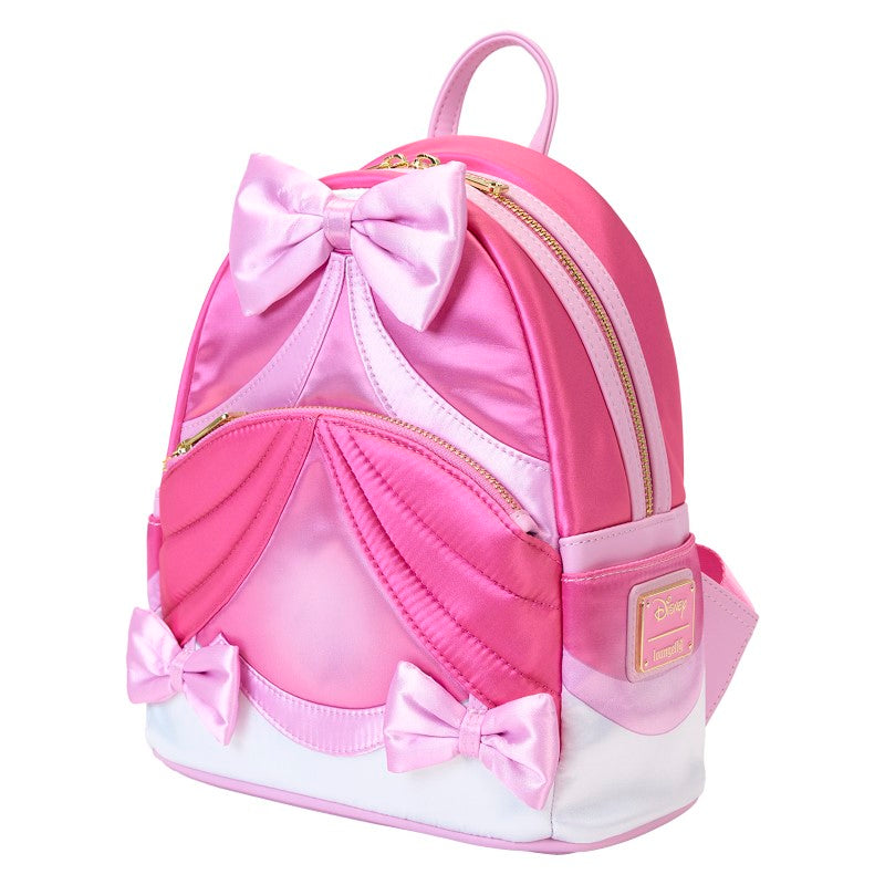 Mini Sac à Dos Disney Cinderella 75th Anniv Pink Bow – Édition Limitée par Loungefly