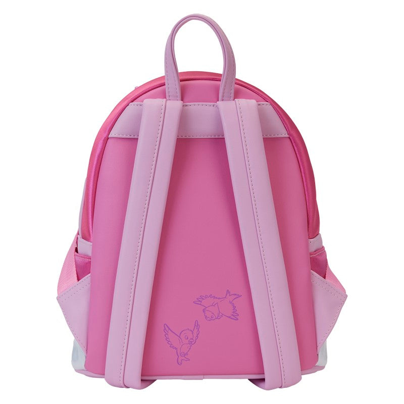 Mini Sac à Dos Disney Cinderella 75th Anniv Pink Bow – Édition Limitée par Loungefly