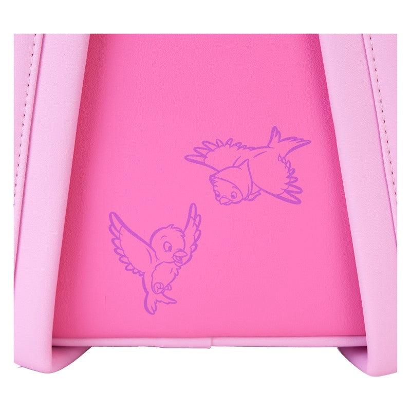 Mini Sac à Dos Disney Cinderella 75th Anniv Pink Bow – Édition Limitée par Loungefly