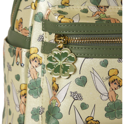 Mini Sac à Dos Disney Tinker Bell 4-Leaf Clover – Édition Exclusive par Loungefly
