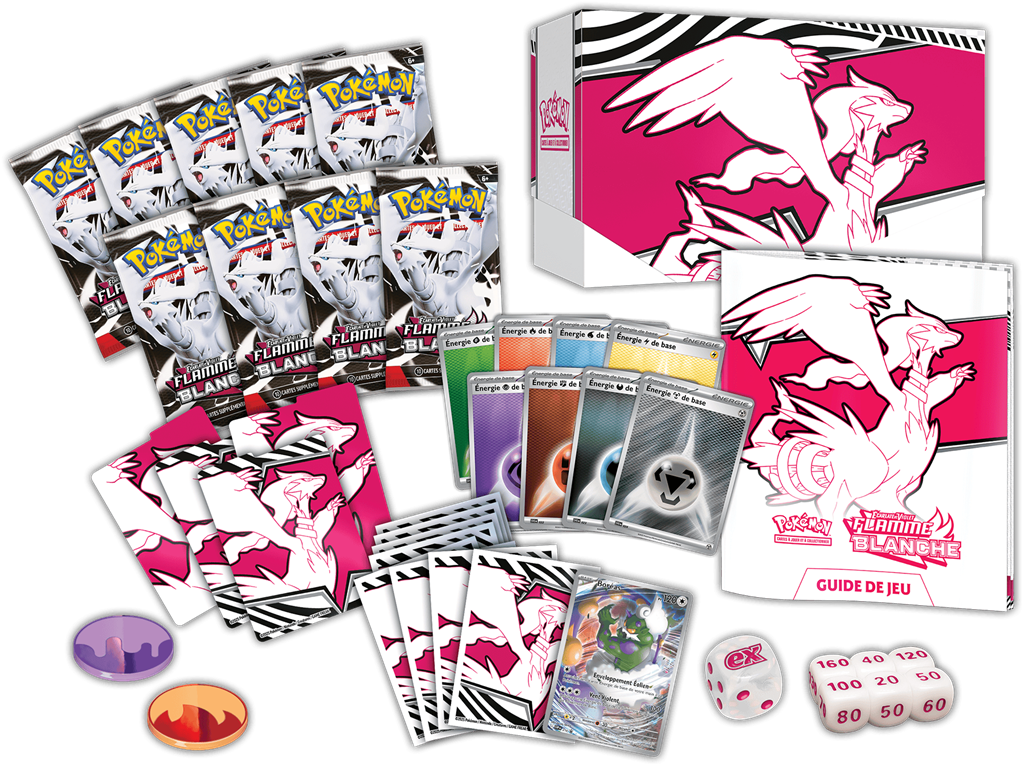 Coffret Dresseur d’Élite – EV10.5 Flamme Blanche – Pokémon TCG – 18 juillet 2025