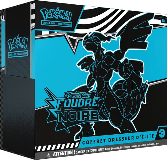 Coffret Dresseur d’Élite – EV10.5 Foudre Noire – Pokémon TCG – 18 juillet 2025