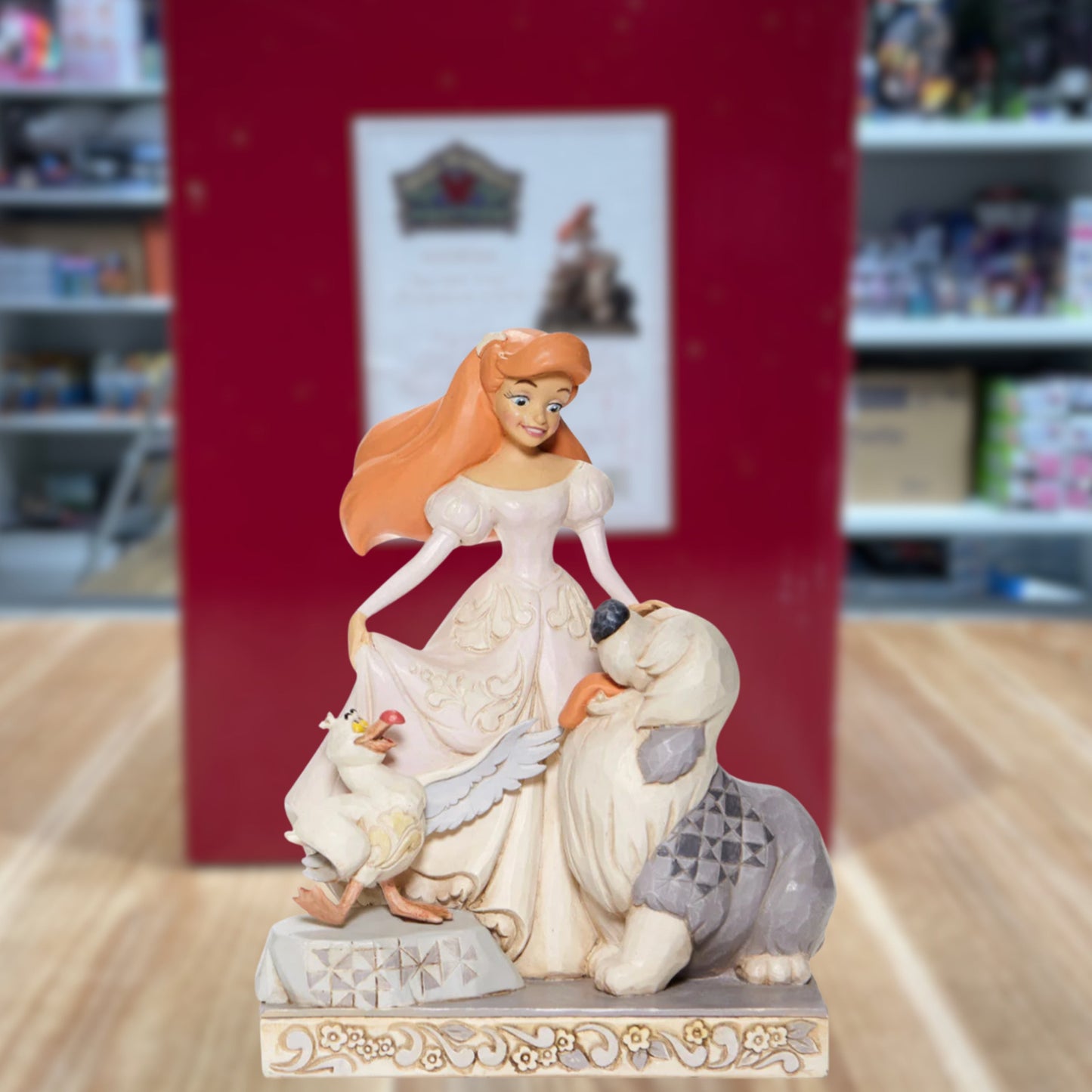 Figurine princesse Ariel White Woodland - Disney Traditions