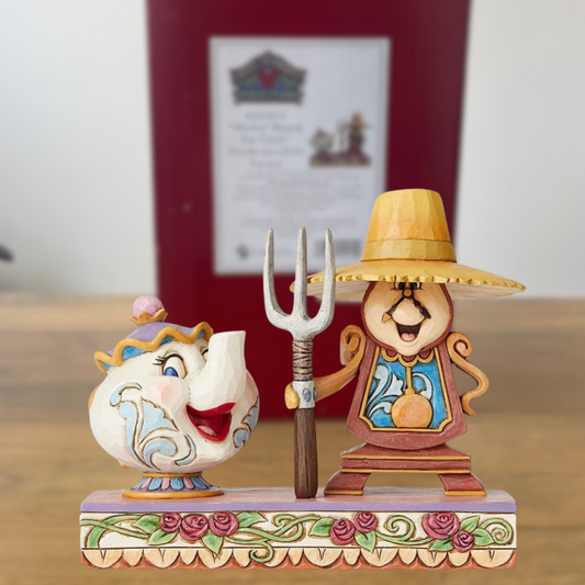 Figurine Mme Samovar et Big Ben – Disney Traditions