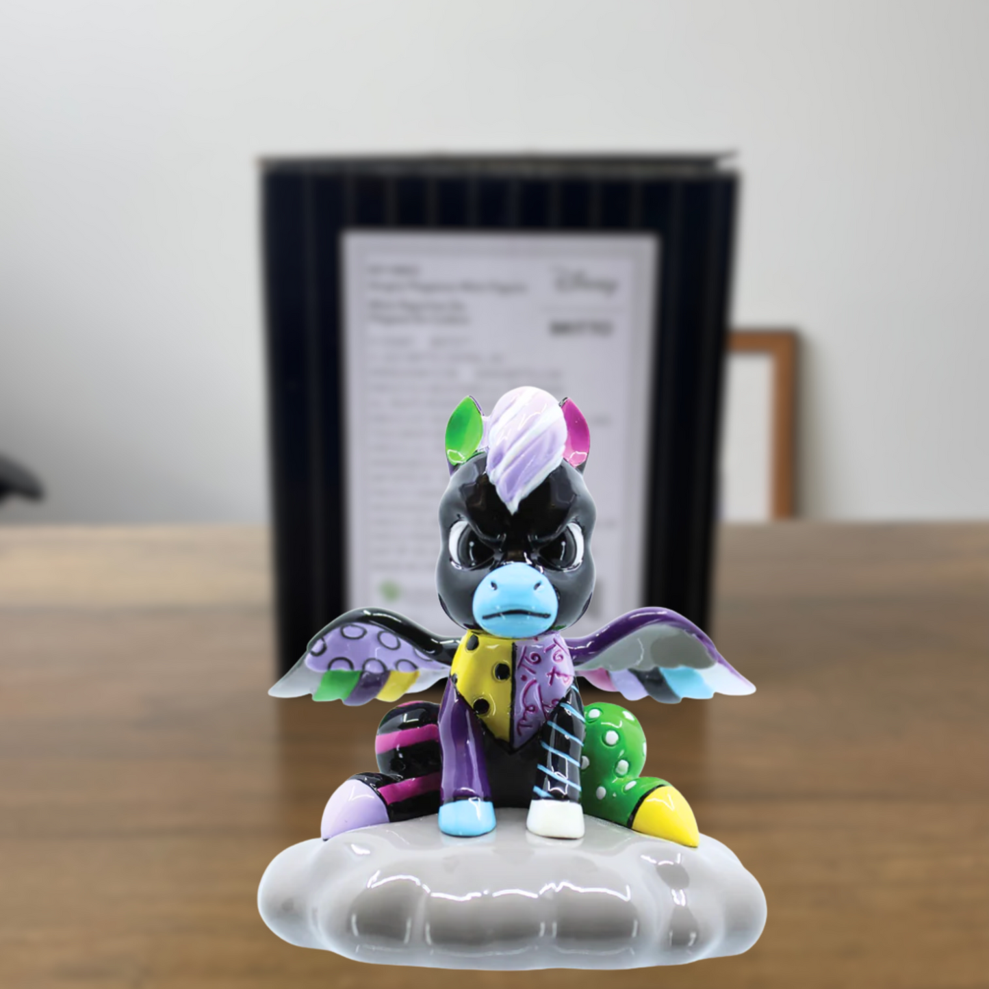 Figurine mini Pegasus grincheux - Disney Britto