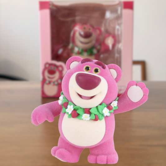 Figurine Lotso Floqué avec Collier de Fleurs – Disney Grand Jester