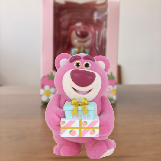 Figurine Lotso Noël Floqué avec Cadeaux – Disney Grand Jester
