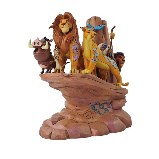 Figurine Le Roi Lion "Carved in Stone" – Disney Traditions