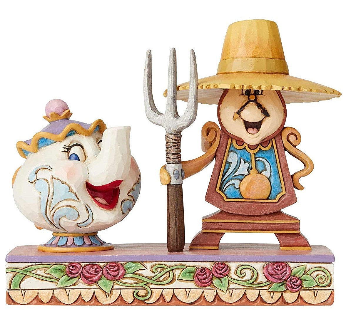Figurine Mme Samovar et Big Ben – Disney Traditions
