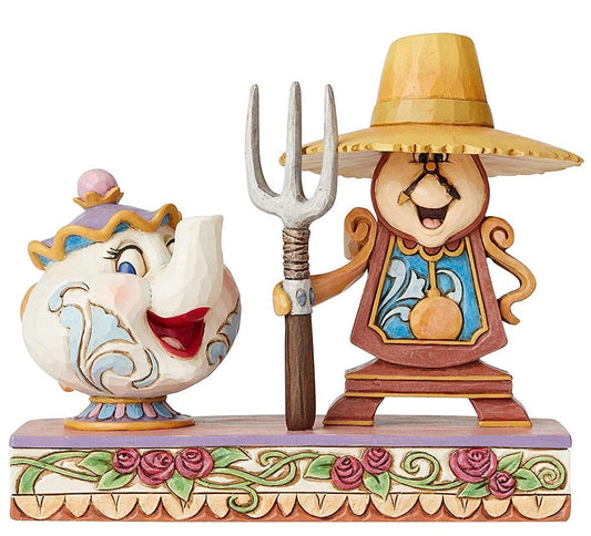 Figurine Mme Samovar et Big Ben – Disney Traditions
