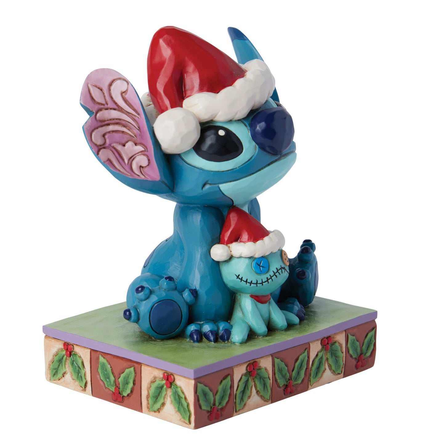 Figurine Père Noël Stitch et Scrump – Disney Traditions