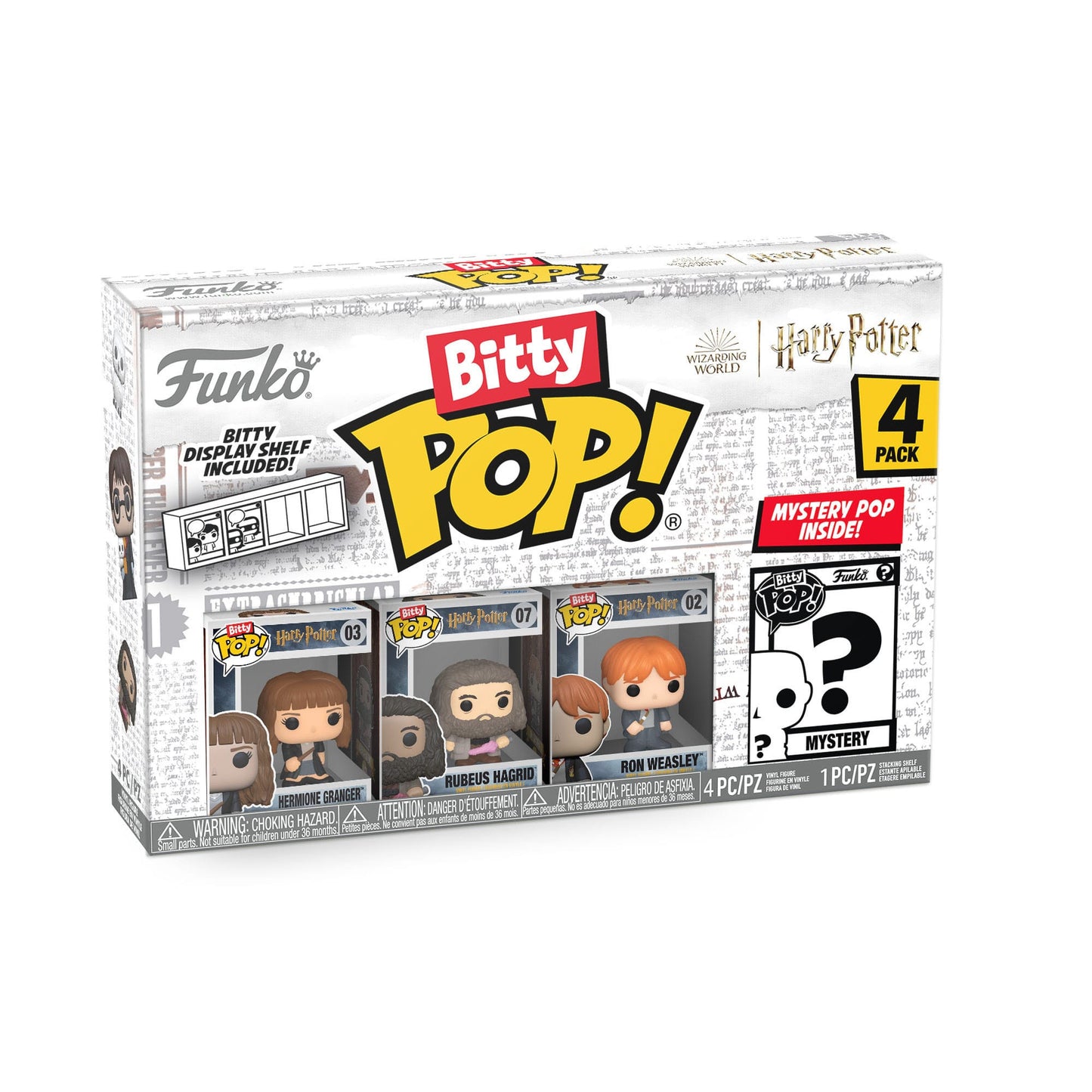 Figurine Pack 4 Figurines Funko Bitty Pop! - Hermione