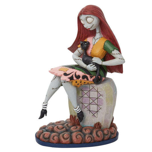 Figurine Sally sur une Pierre Tombale – Disney Traditions